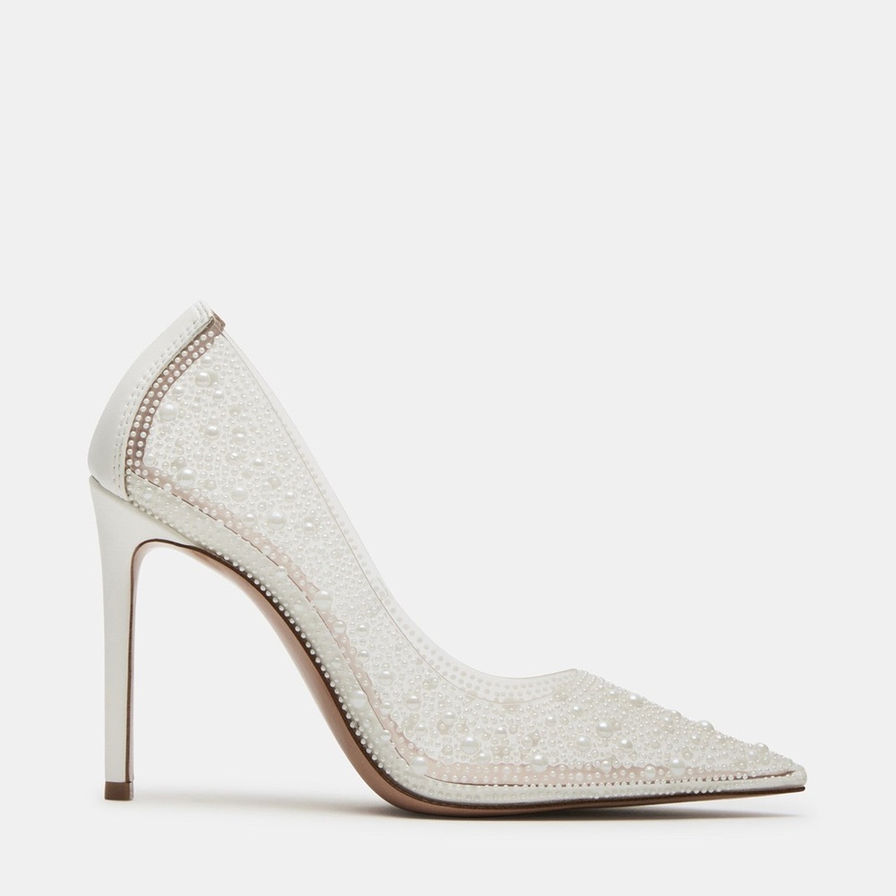 SM Thrive Pearl Clear Heels